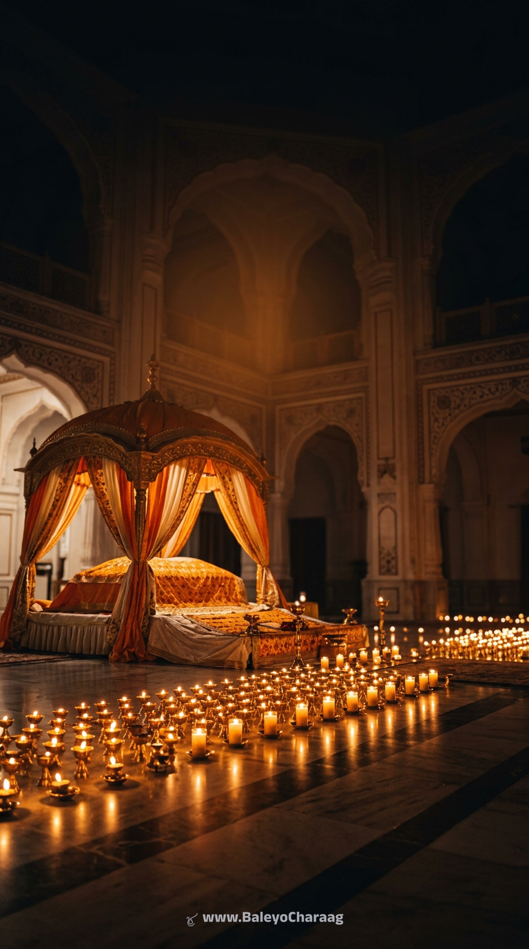 Hall of Golden Lamps · Phone wallpaper