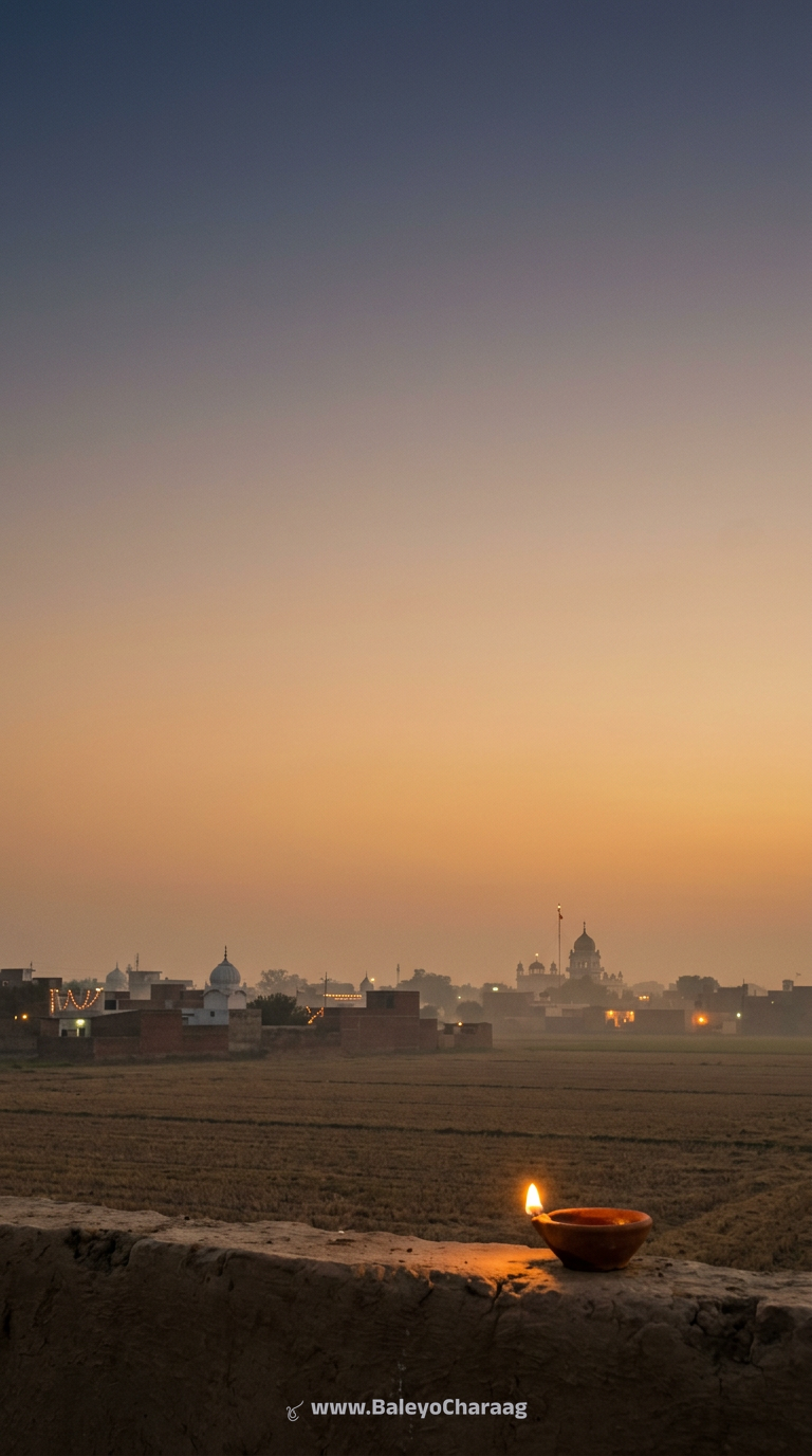 Kattak Dust Haze Skyline · Phone wallpaper