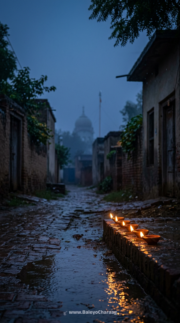 Monsoon Village Lane Lamps · Phone wallpaper