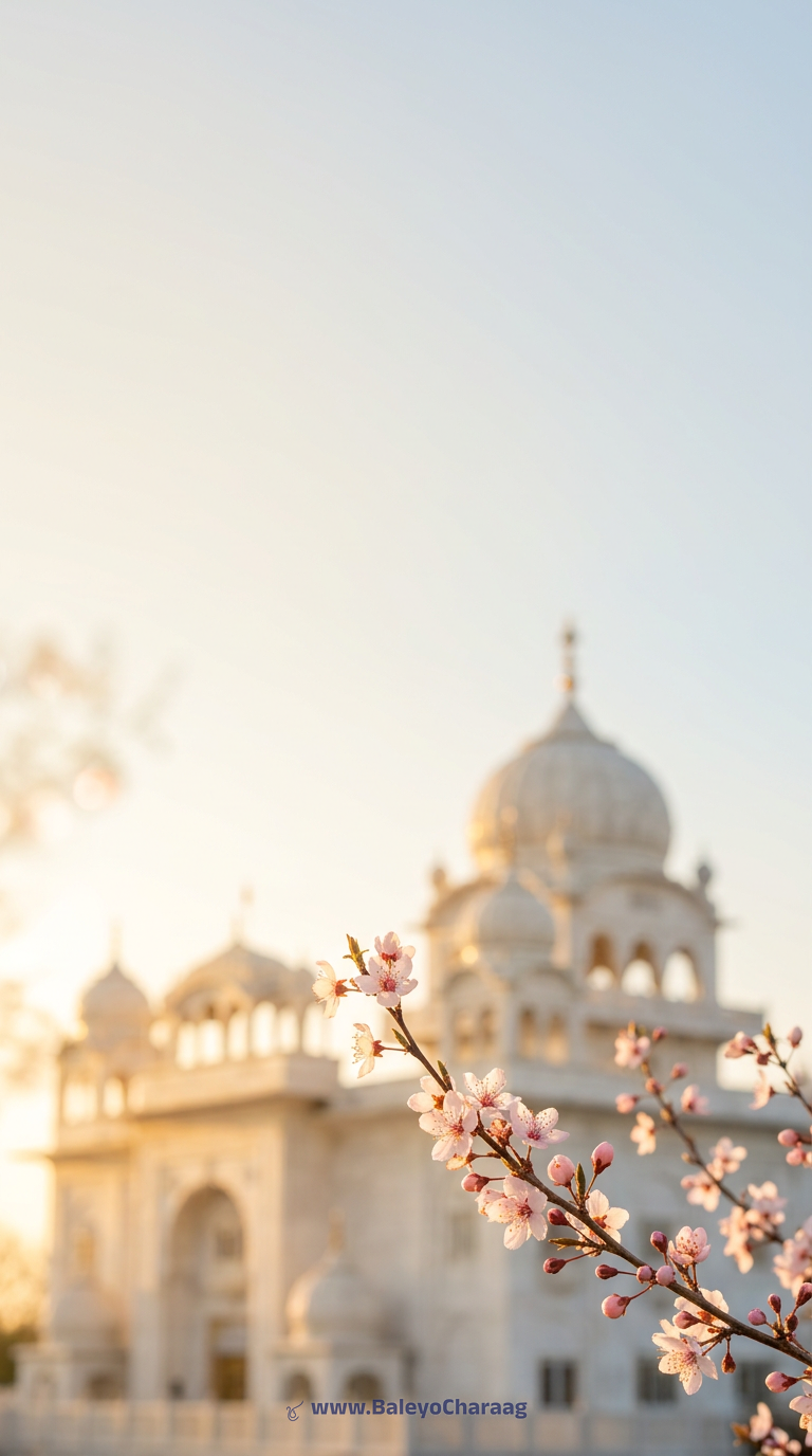 Spring Blossom Marble Arch · Phone wallpaper